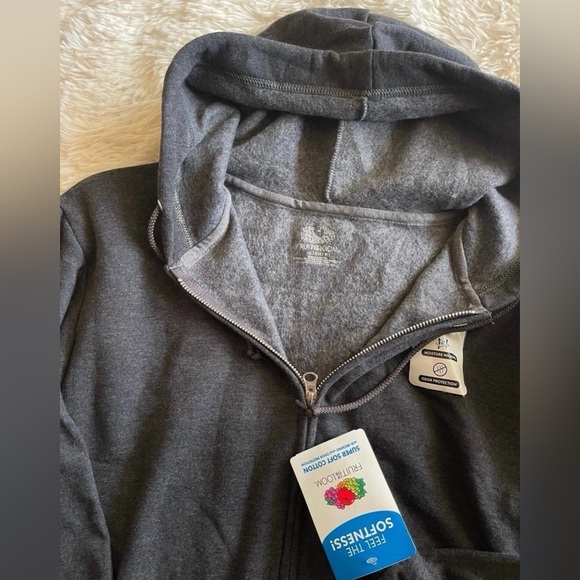 Fruit of the Loom Full Zip Hoodie - Picture 3 of 3